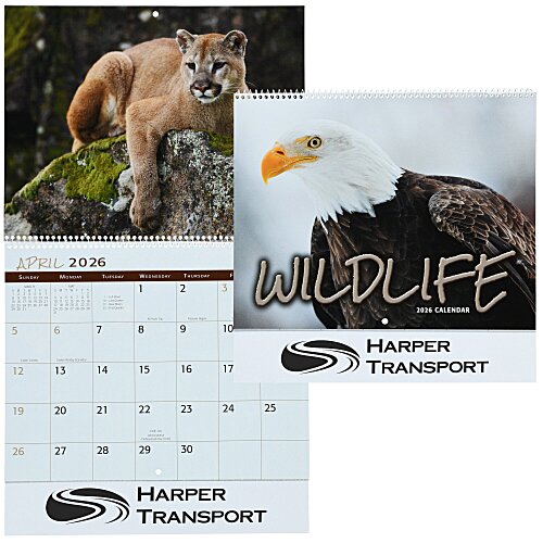 Wildlife Calendar - Spiral Main Image