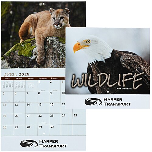 Wildlife Calendar - Stapled Main Image