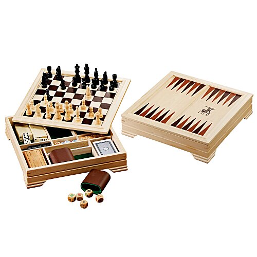 7-in-1 Traditional Game Set Main Image