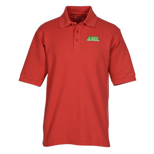 100% Combed Cotton Pique Sport Shirt - Men's Main Image
