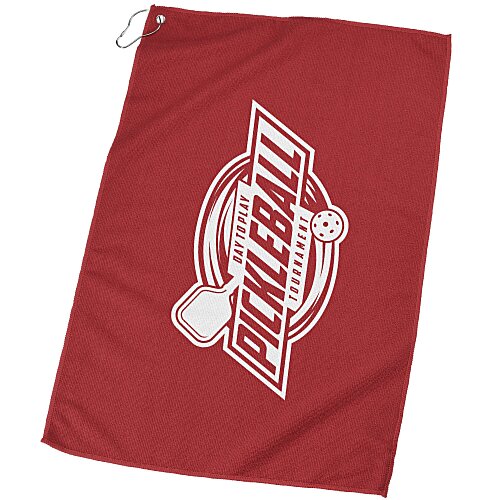 Deluxe Hemmed Golf Towel - Colors Main Image