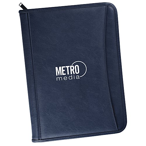 Zippered Vinyl Portfolio - 24 hr Main Image