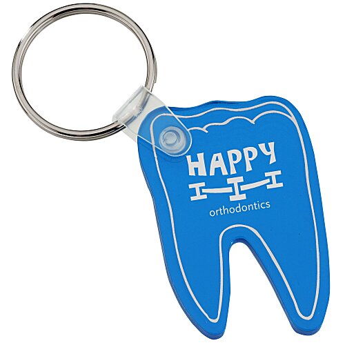 Tooth Soft Keychain - Translucent Main Image
