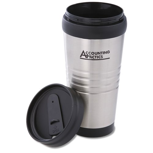 Ruled Stainless Tumbler - 16 oz. Main Image