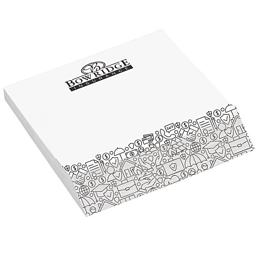Angled Notepad - 4" x 4" - 100 sheets Main Image