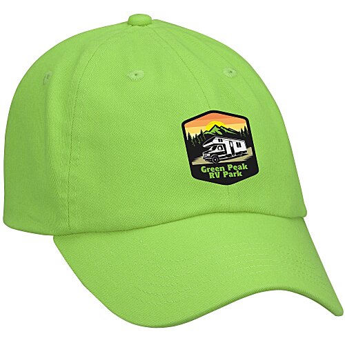 Cotton Washed Cap - Solid - Full Color Main Image