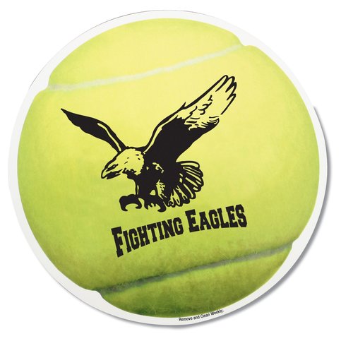 Jumbo Sports Magnet - Tennis Ball Main Image