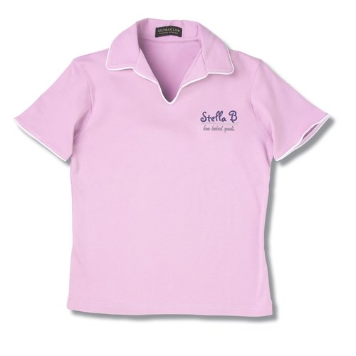 Egyptian Interlock Polo w/Tipping - Ladies' Main Image