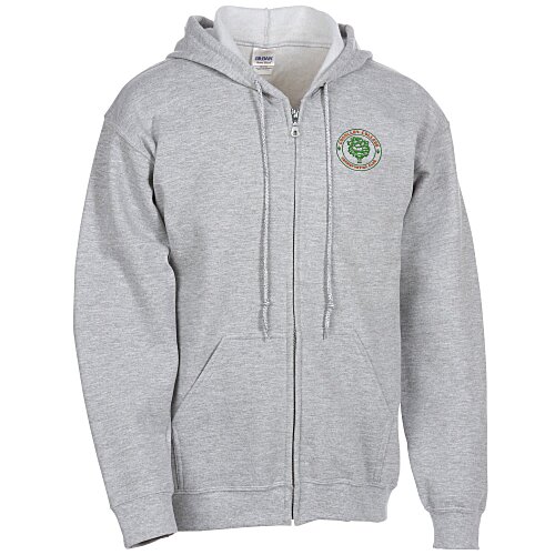Gildan Full-Zip Hoodie - Men's - Embroidered Main Image