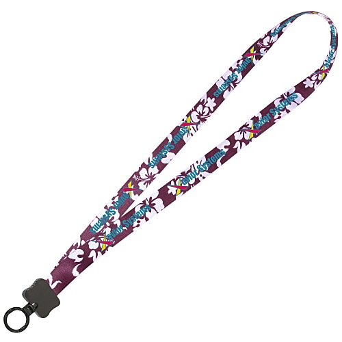 Dye-Sublimated Lanyard - 3/4" - Hawaiian Main Image
