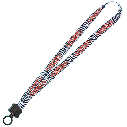 Dye-Sublimated Lanyard - 3/4" - Animal Print Main Image