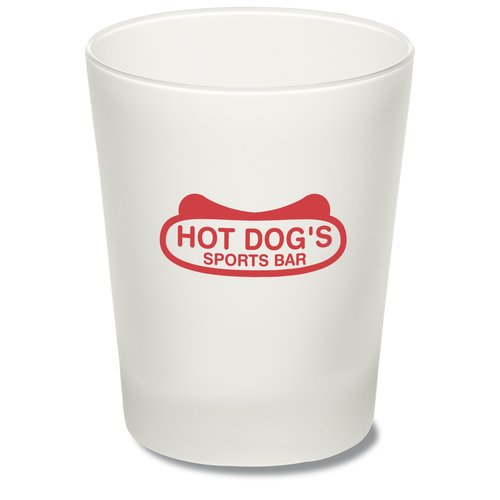 English Hi Ball Glass - Frosted - 15 oz. Main Image