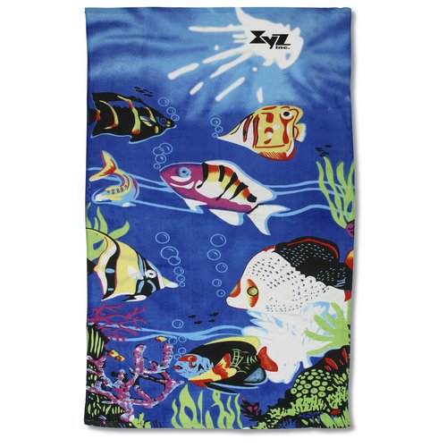Scenic Beach Towel - Fish Design Main Image