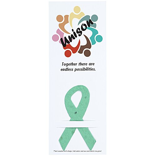 Plant-A-Shape Herb Garden Bookmark - Awareness Main Image