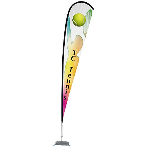 Indoor Sail Sign - 14' - One Sided Main Image