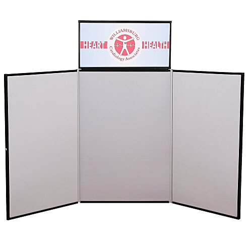 Fold N Go Tabletop Display - 6 feet - Header Main Image