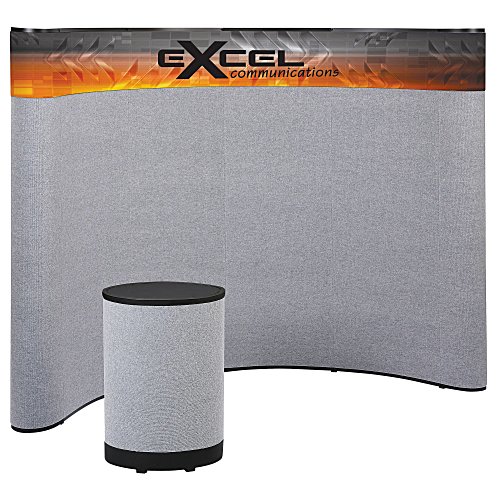 Deluxe Curved Floor Display - 10' - Header Main Image
