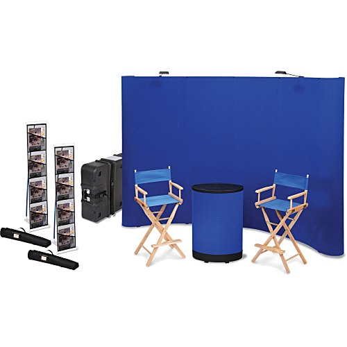 Standard Curved Floor Display - 10' – Blank - Kit Main Image
