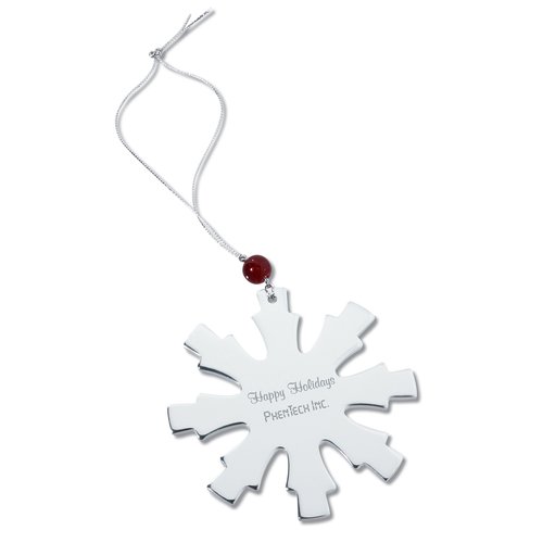 Silver Ornament - Snowflake Main Image