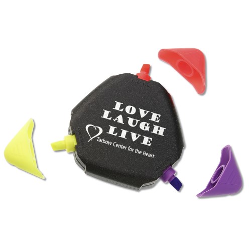 TriMark Triangular Highlighter - Closeout Colors Main Image