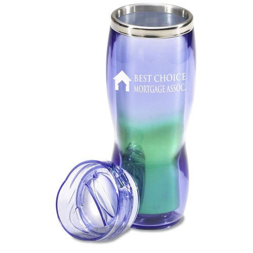 Horizon Two-Tone Crystal Tumbler - 15 oz. Main Image