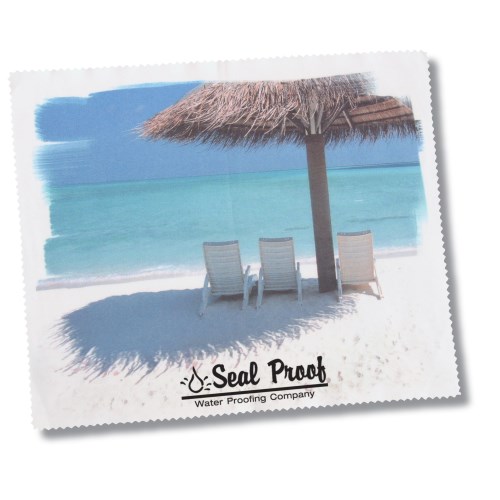 Full Color Microfiber Cleaning Cloth  - 6 x 7-1/4 Main Image
