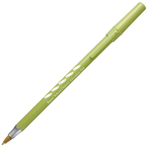 Bic Round Stic Pen - Metallic Main Image