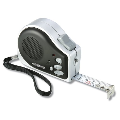 3-in-1 Voice Recorder/Tape Measure - 16' Main Image