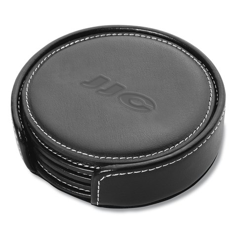Accent Leather Coaster Set Main Image