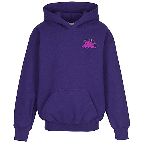 Gildan 50/50 Hooded Sweatshirt - Youth - Embroidered Main Image