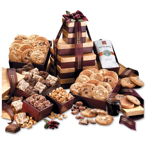 Majestic Home-Style Cookie & Brownie Tower Main Image