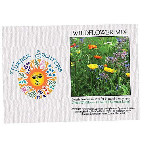 Impression Series Seed Packet - Wildflower Mix Main Image