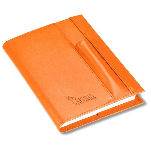 Colorplay Pen Pocket Leather Journal Book Main Image
