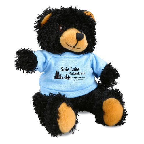 Moseez Animal w/ T-Shirt - Black Bear Main Image