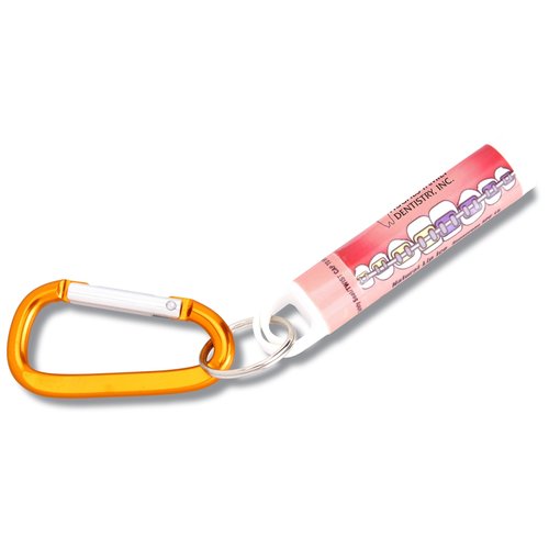 Aloe Up Lip Balm w/ Carabiner - Orthodontic Main Image