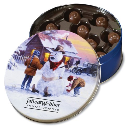 Collector Design Tin - Signature Caramel Truffles Main Image