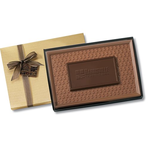 Two-Tone Chocolate Bar - 32 oz. - Dollar Sign Main Image