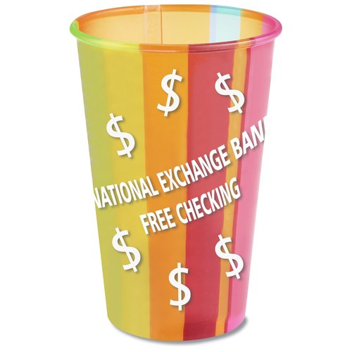 Visstun Frosted Plastic Cup - 22 oz. Main Image