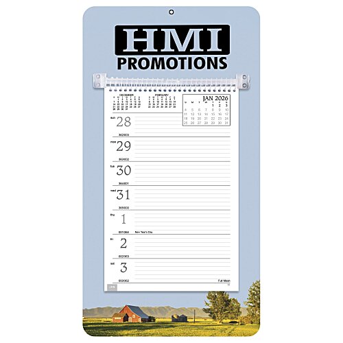Weekly Tear Away Memo Calendar - Rural Main Image
