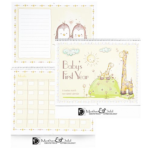 Baby's First Year Calendar - English Main Image