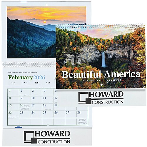 Beautiful America Calendar - Pocket Main Image