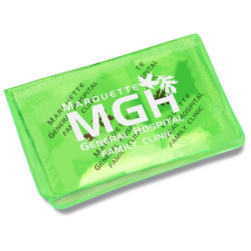 Pocket Vinyl Pouch with Two Condoms Main Image