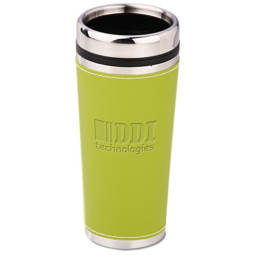 Leatherette Tumbler - 16 oz. - Debossed Main Image