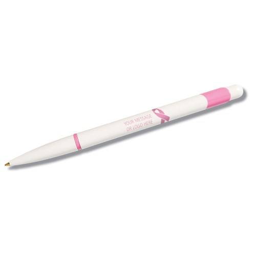 Breast Cancer Awareness - Ribbon Clip Pen Main Image