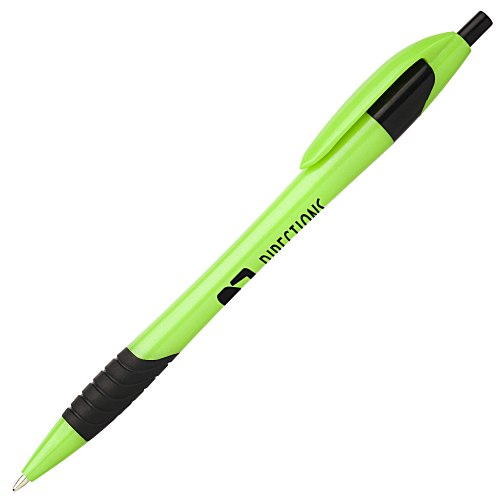 Solis Clic Pen with Grip - Metallic Main Image