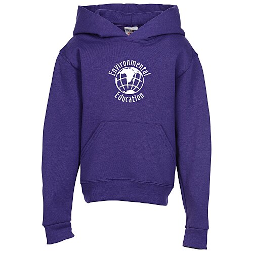 Jerzees NuBlend Hooded Sweatshirt - Youth - Screen Main Image