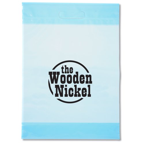 Color Tinted Die Cut Bag - 11" x 15" Main Image