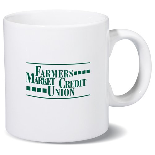Budget-Beater White Mug - 11 oz. - 24 hr Main Image