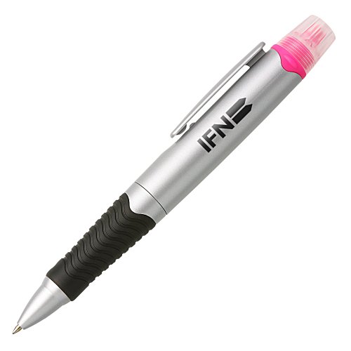 Madison Pen/Highlighter - Silver - 24 hr Main Image
