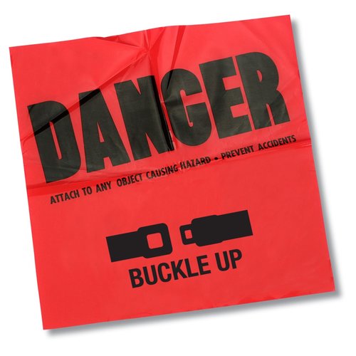 Danger Flag - 12" x 12" Main Image